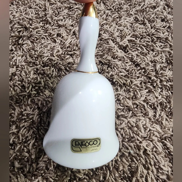 Vintage 1984 Enesco Porcelain Precious Moments "Love Is Kind" 4 1/2"  Bell - Picture 3 of 4